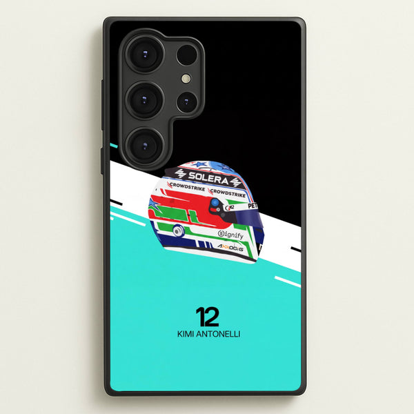 Kimi Antonelli 12 Phone Case - Galaxy S25 Ultra / Standard