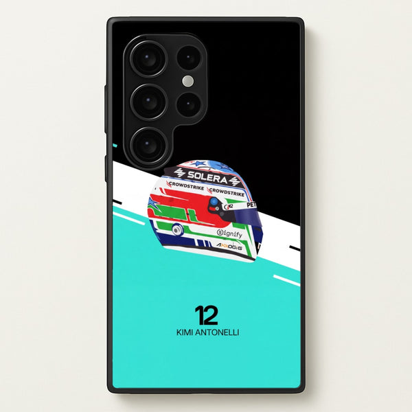 Kimi Antonelli 12 Phone Case - Galaxy S24 Ultra / Standard