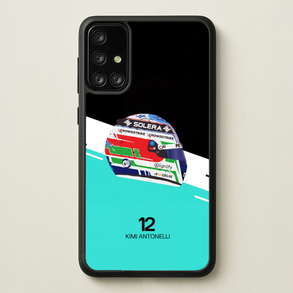 Kimi Antonelli 12 Phone Case - Galaxy A71 / Standard