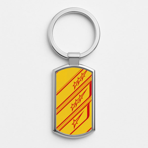 Silver Metal Keyring