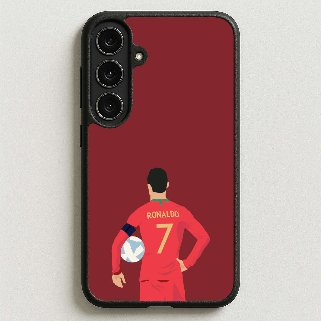 Ronaldo - Football Phone Case for Galaxy S25FE