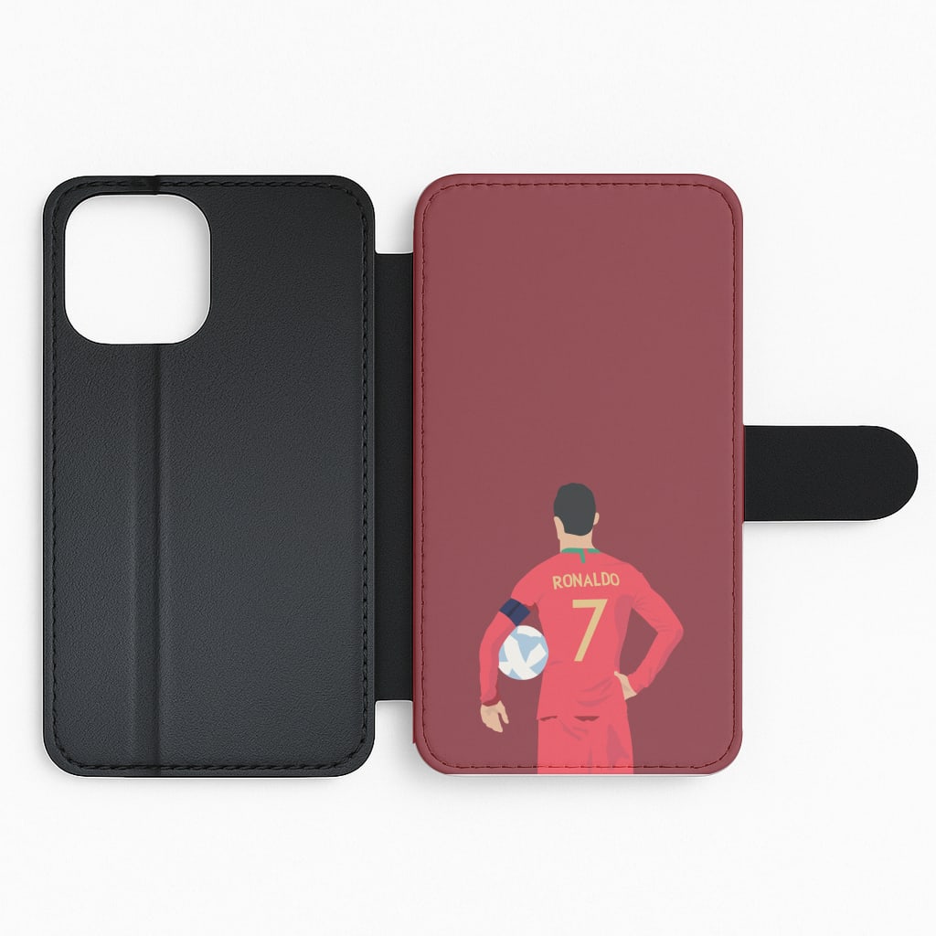 Ronaldo - Football Flip Phone Case