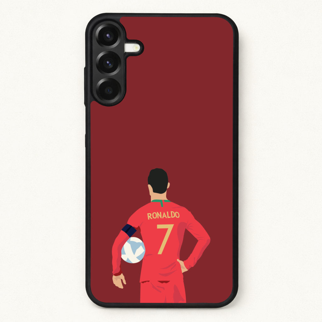 Ronaldo - Football Phone Case for Galaxy A57