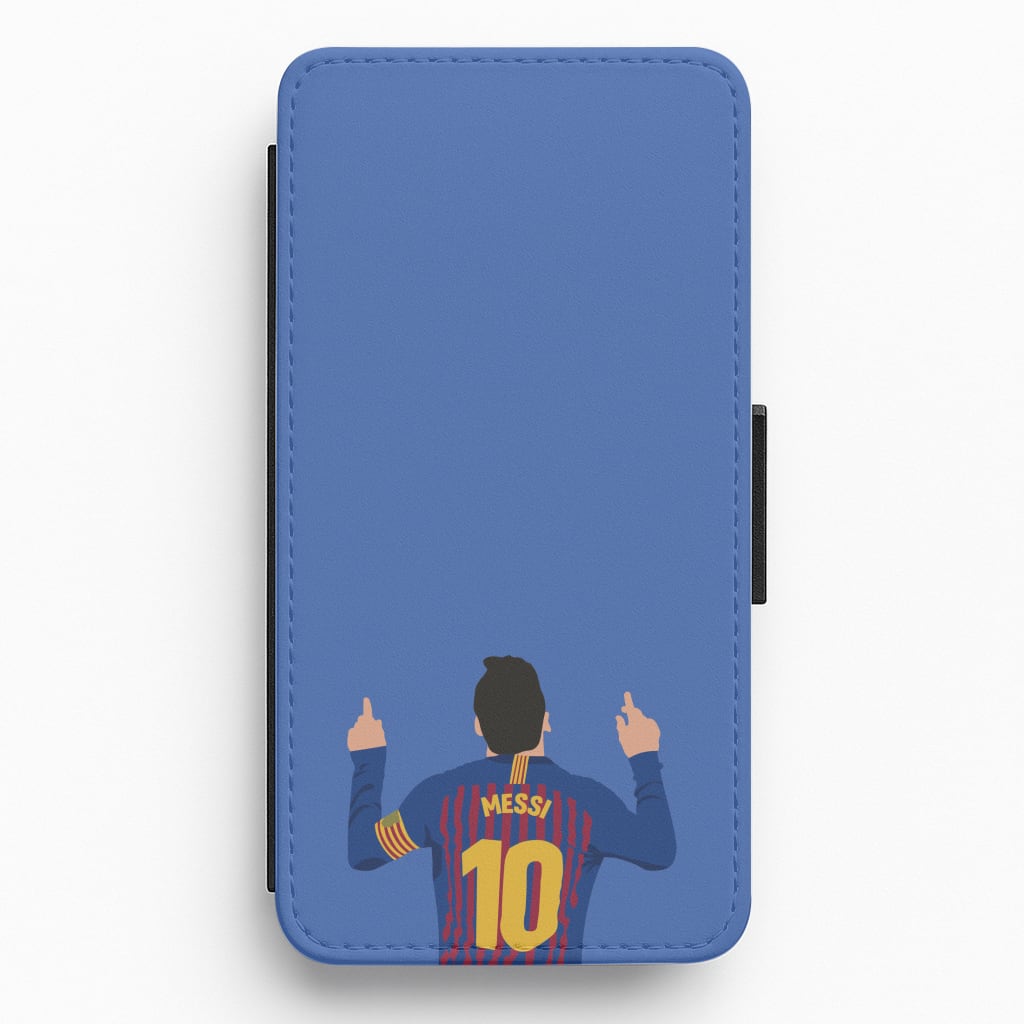 Messi - Football Flip / Wallet Phone Case