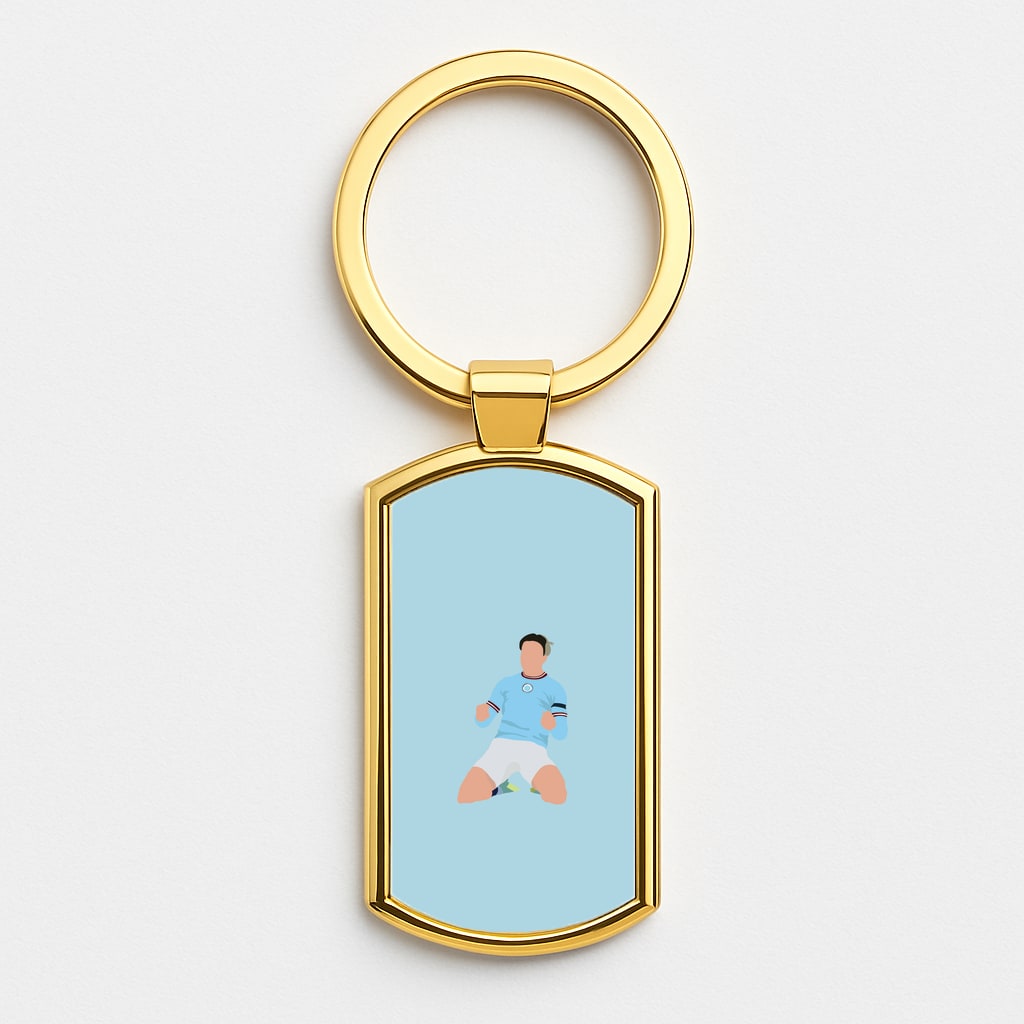 Grealish - Football Gold Keyring