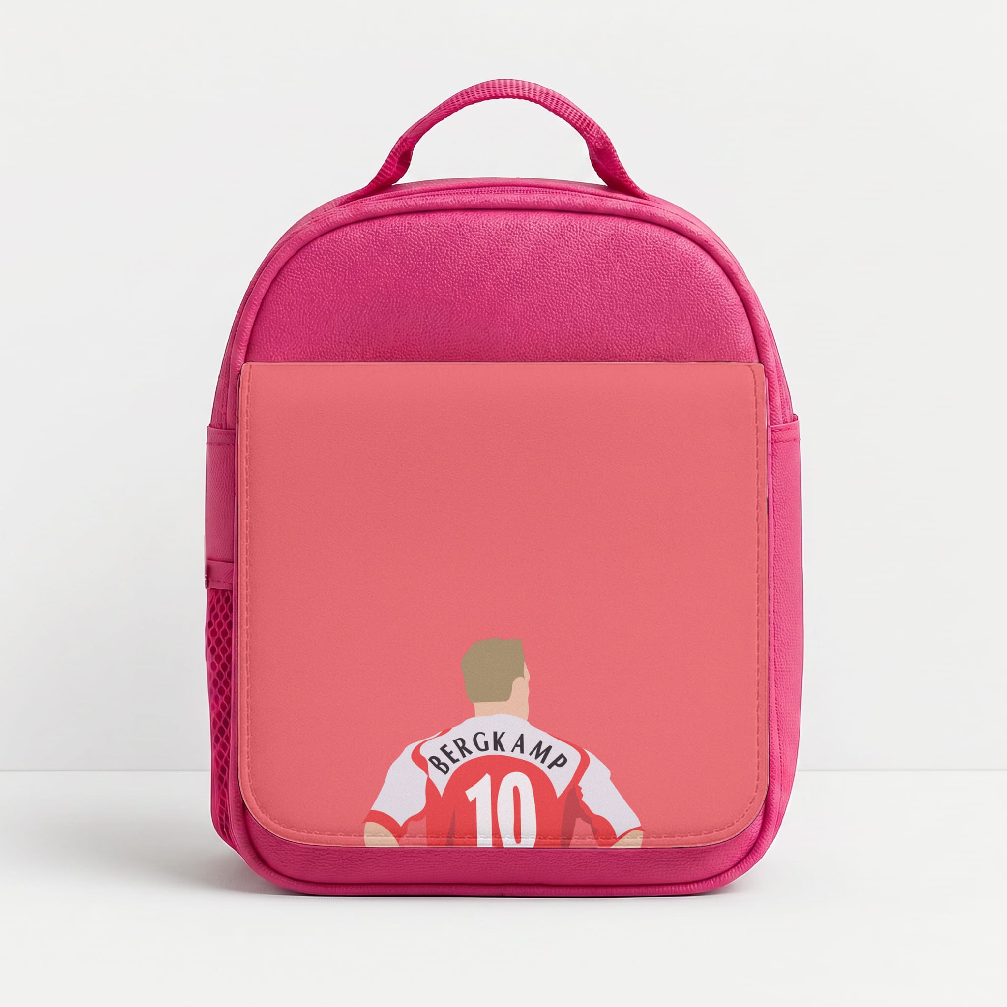 Bergkamp - Football Lunchbox - Pink