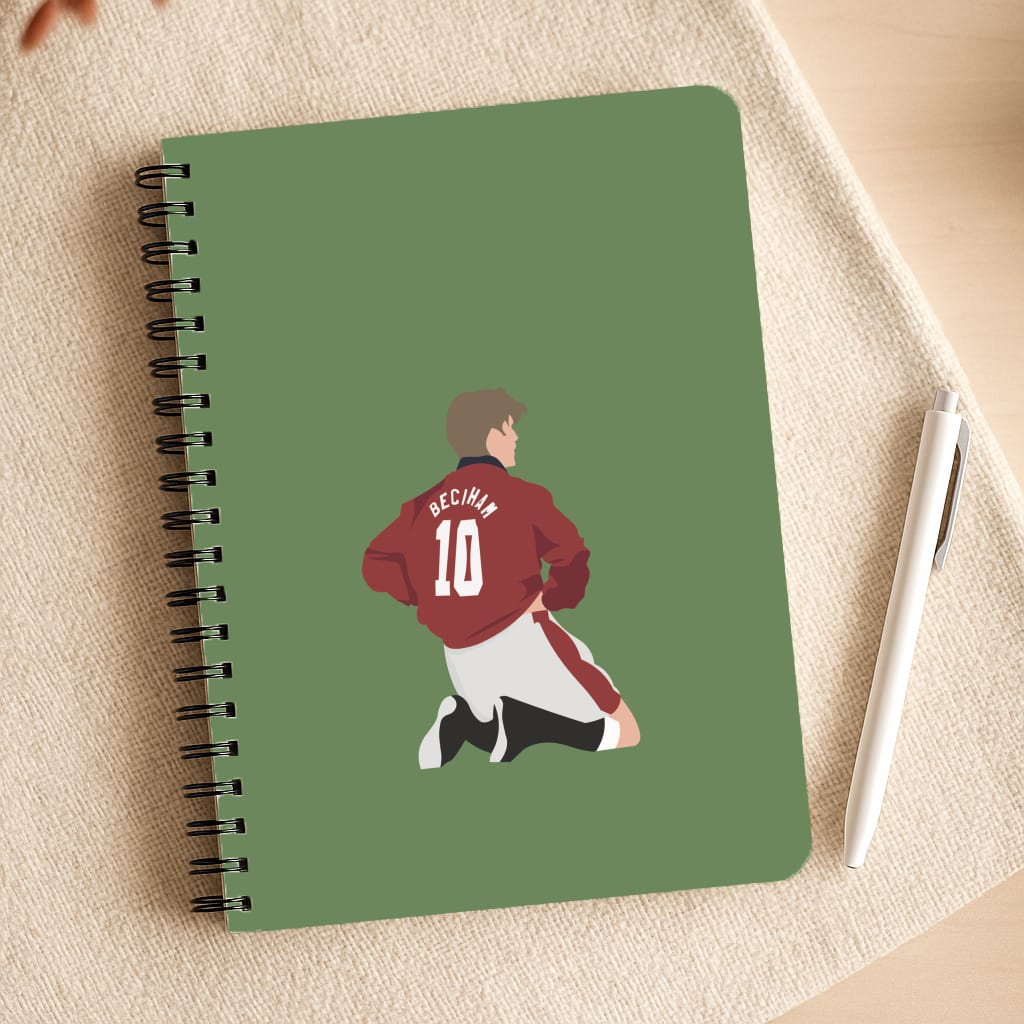 Beckham - Football Notepad