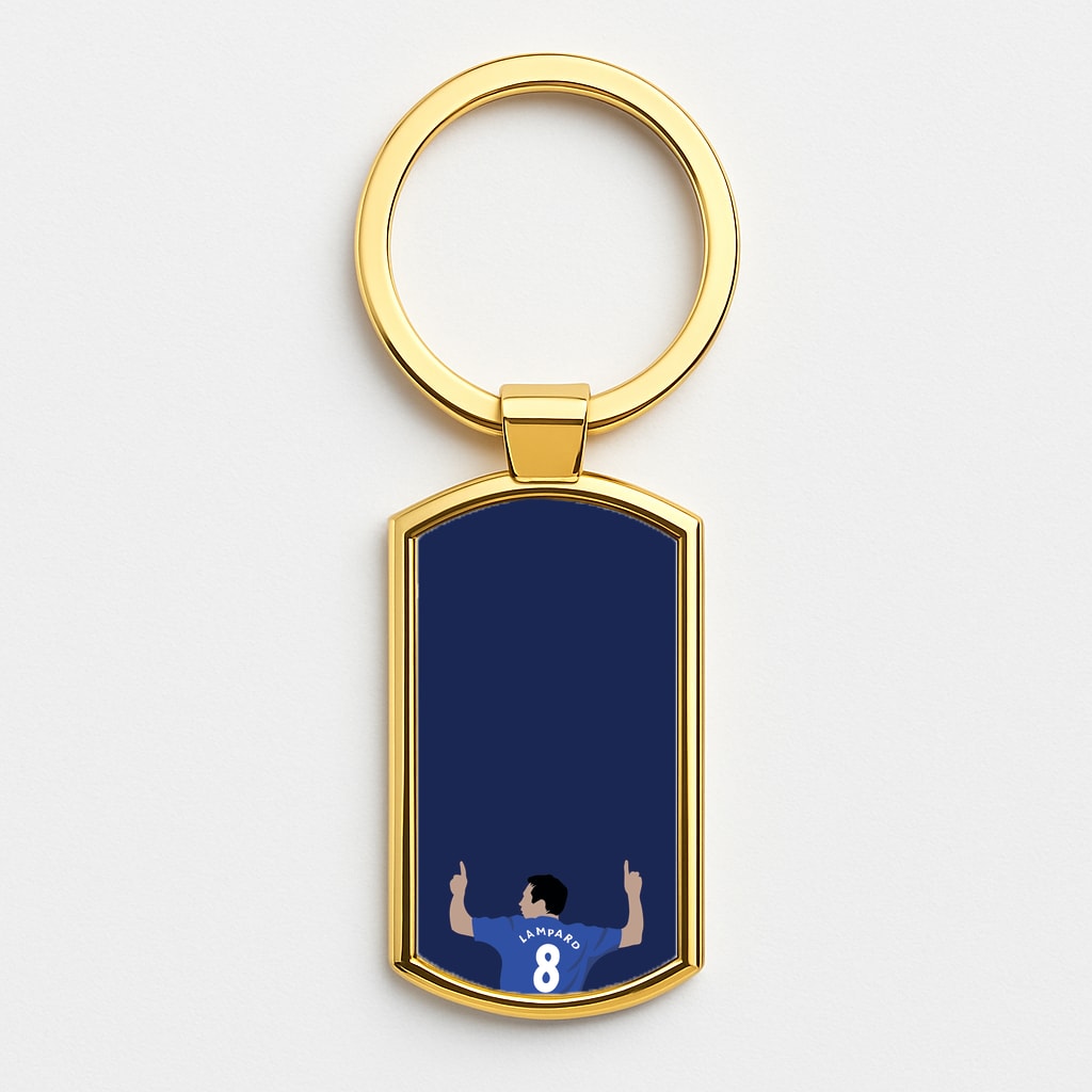 Lampard- Football Gold Keyring