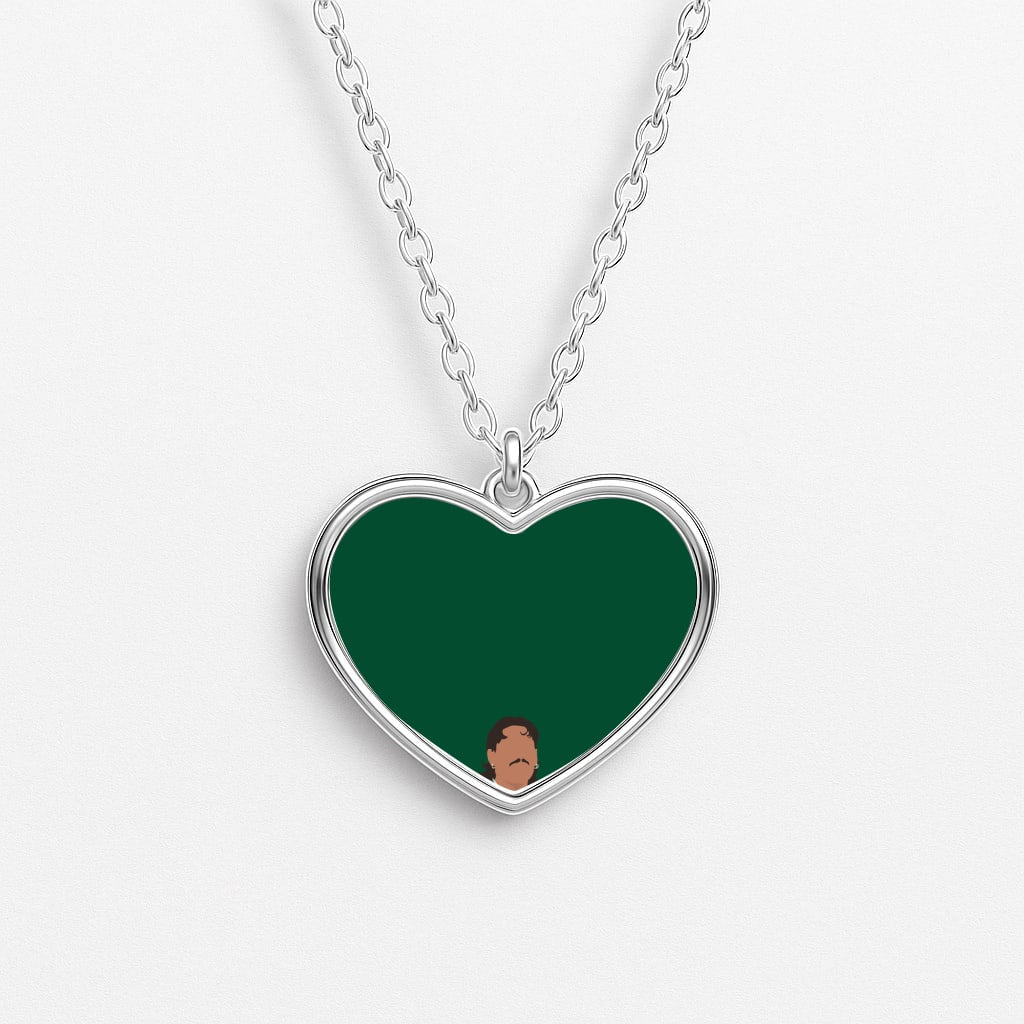 Bellerin - Football Heart Necklace