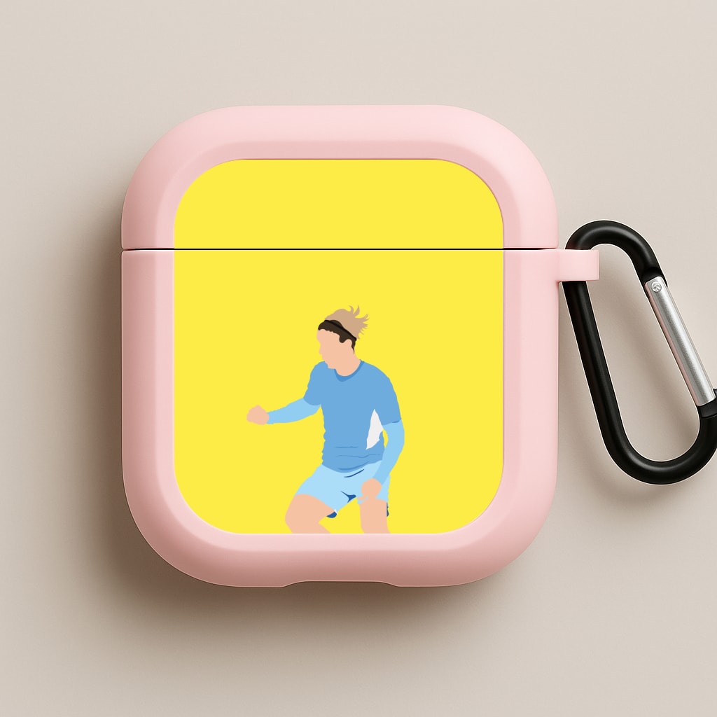 Jack Grealish - Football Pink AirPods Case