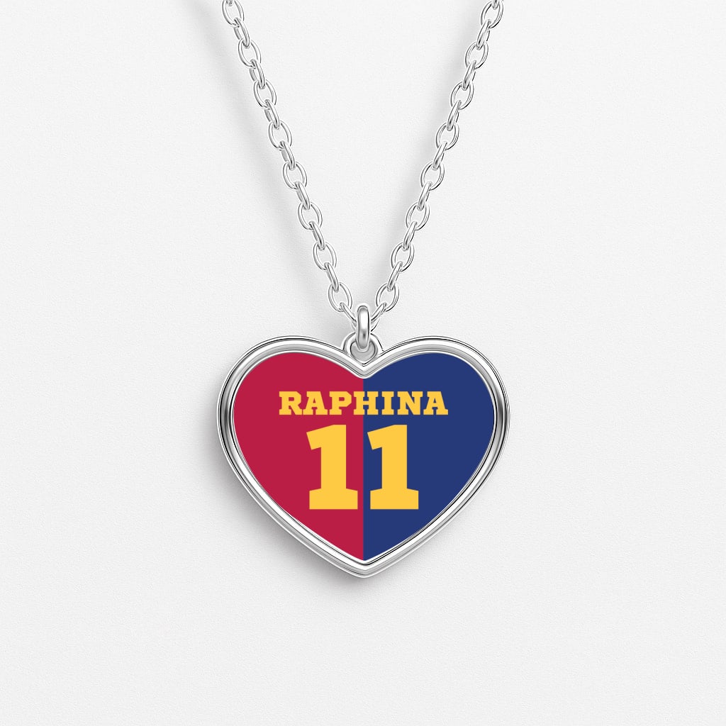 Red And blue Necklace