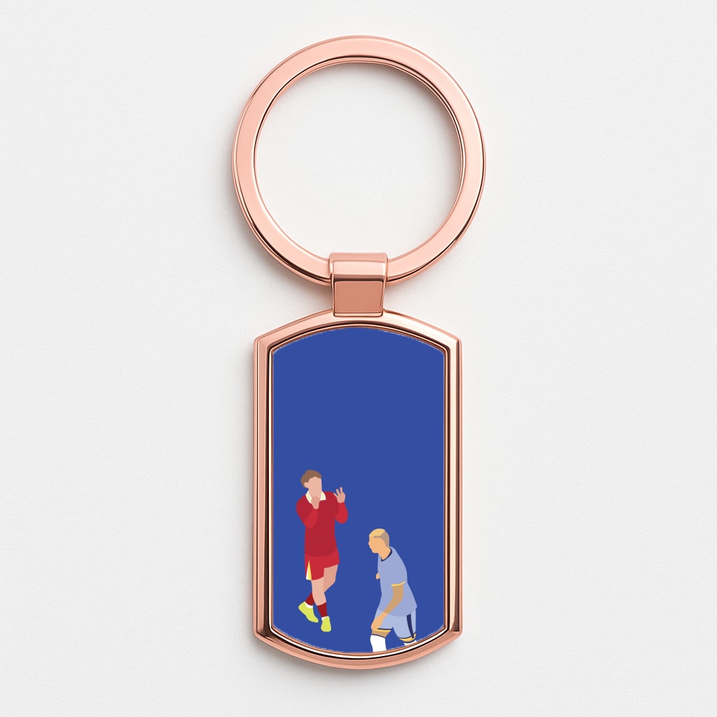 Harvey 30 Years Rose Gold Keyring