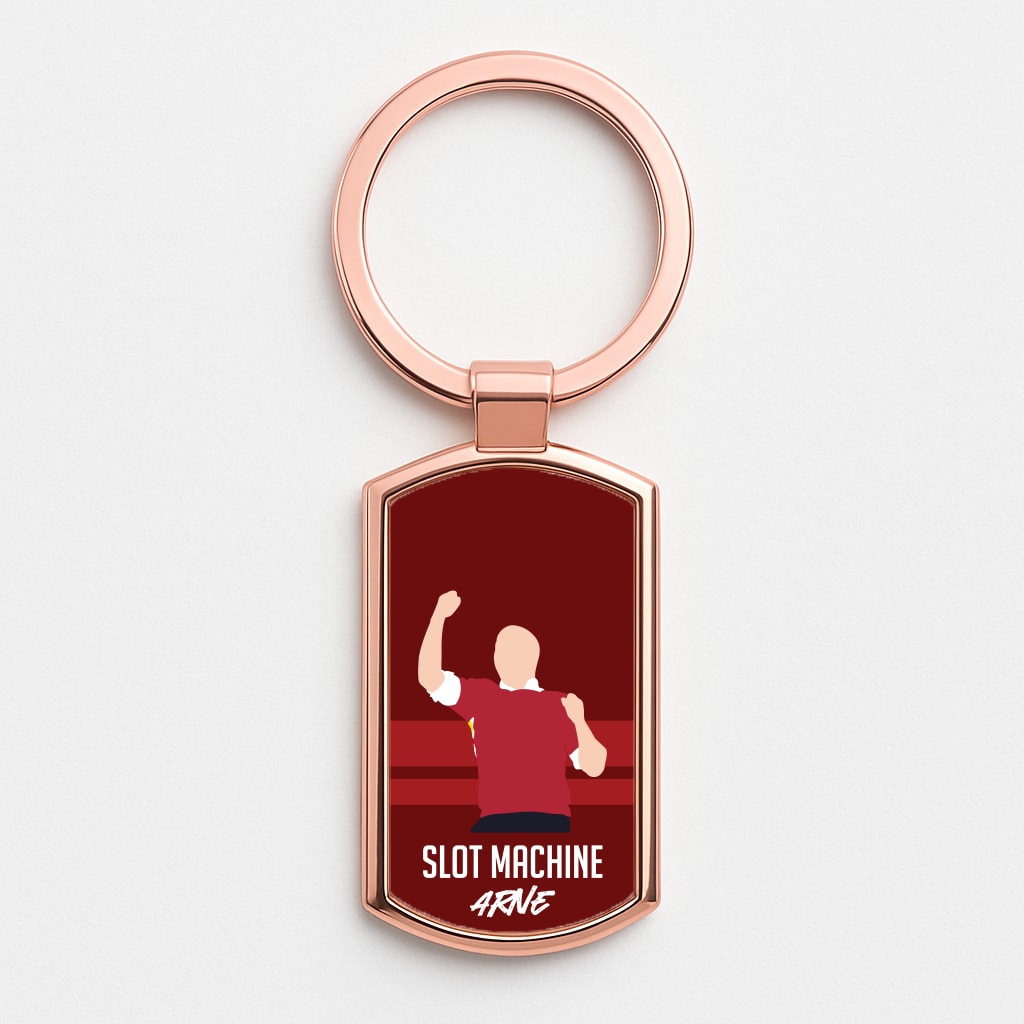 Slot Machine Arne Rose Gold Keyring