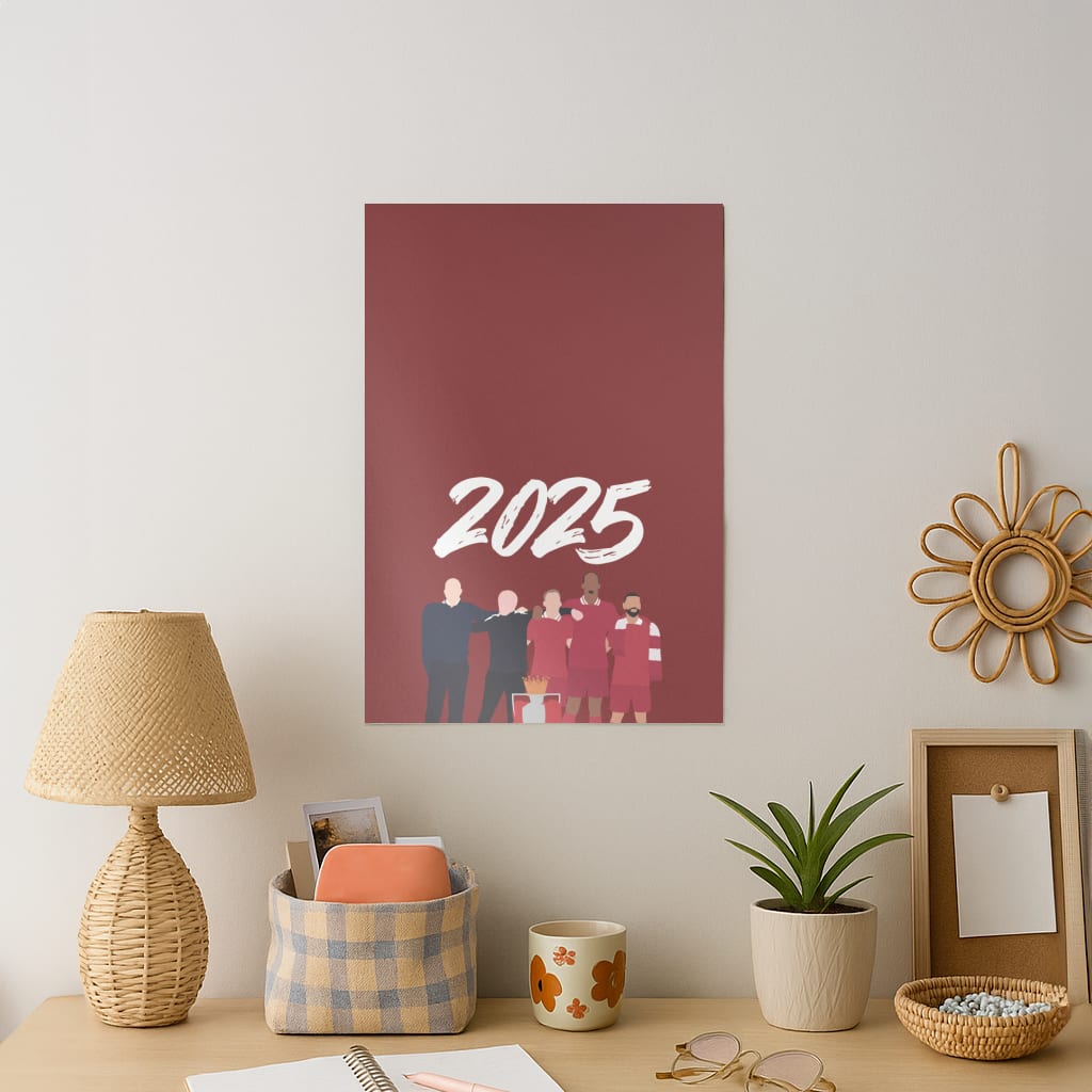 Premier League 2025 Winners Art Print