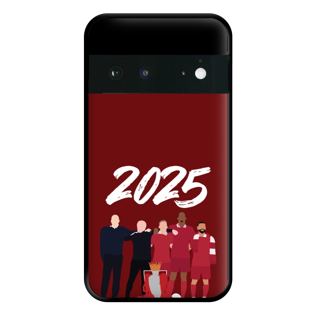 Premier League 2025 Winners Phone Case for Google Pixel 6a