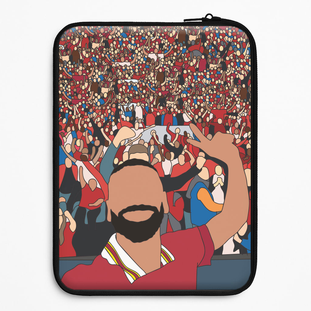 Mo Crowd Selfie Laptop Sleeve