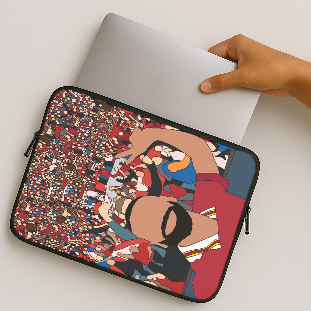 Mo Crowd Selfie Laptop Sleeve