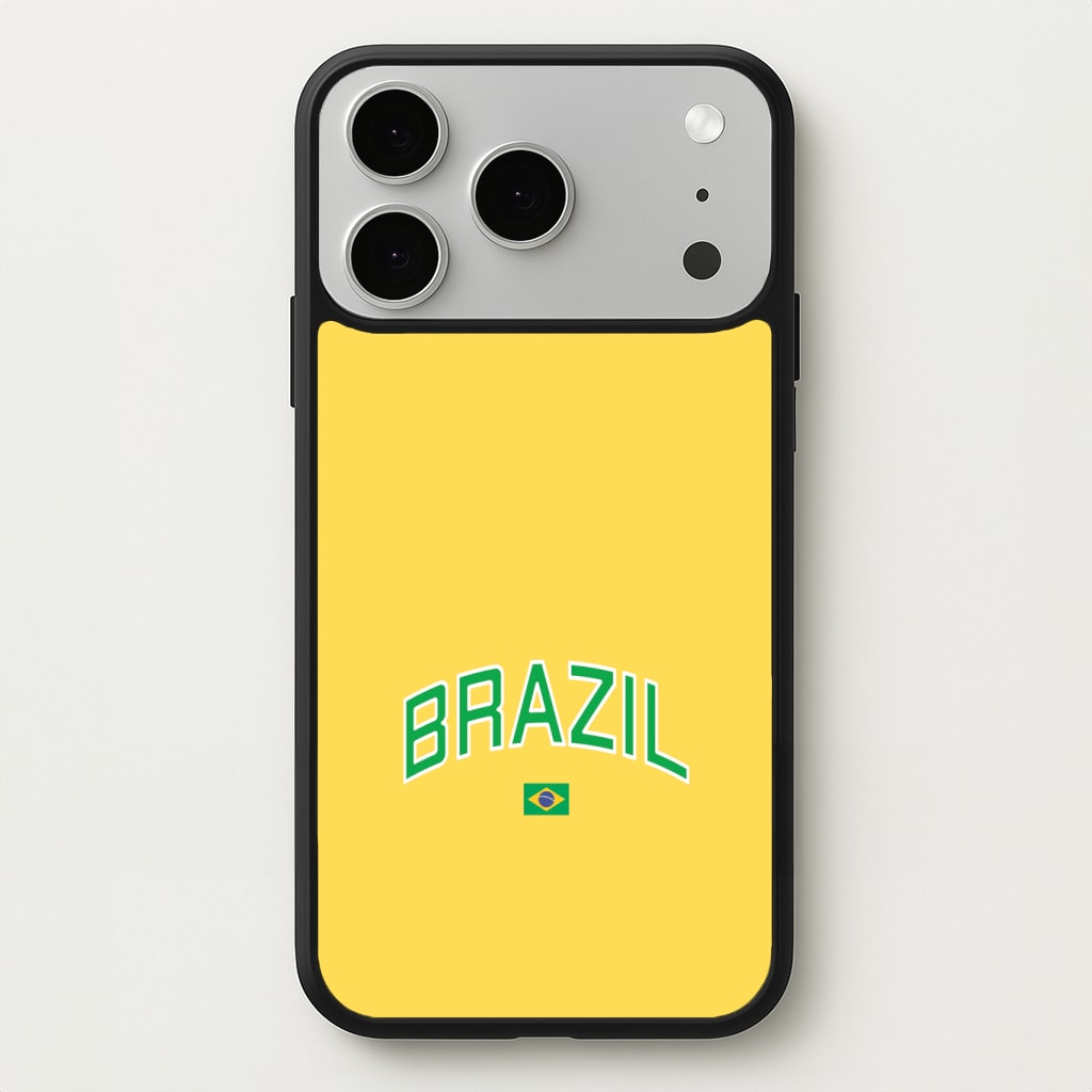 Brazil Team Kit Phone Case - iPhone 17 Pro Max