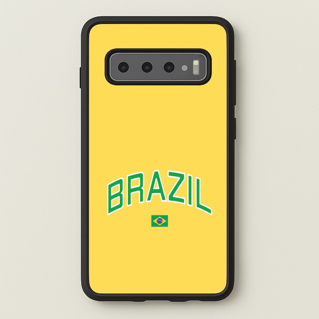 Brazil Team Kit Phone Case - Galaxy S10