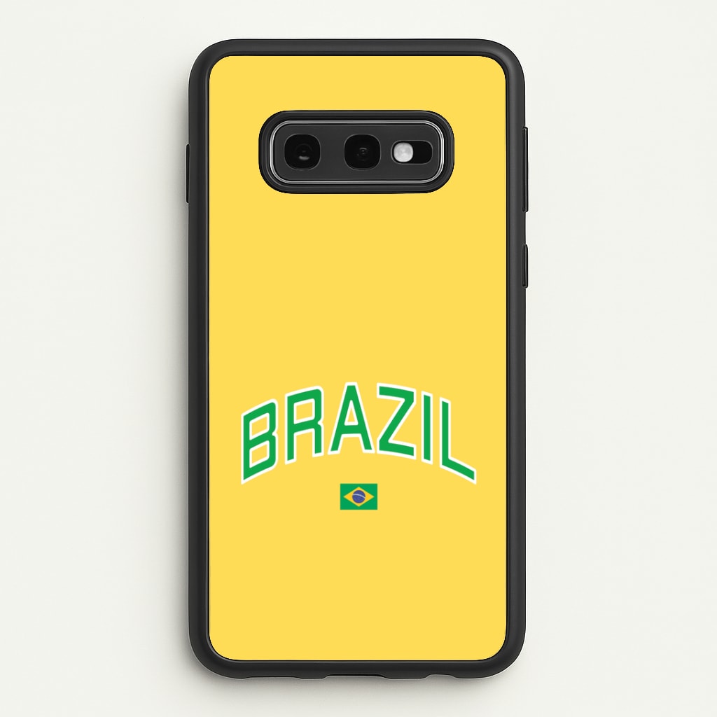 Brazil Team Kit Phone Case - Galaxy S10e