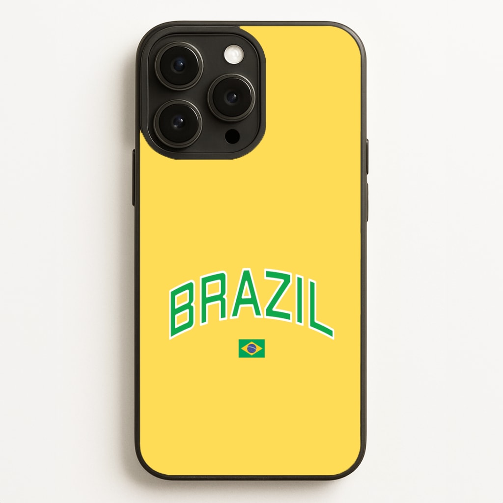 Brazil Team Kit Phone Case - iPhone 12 Pro Max
