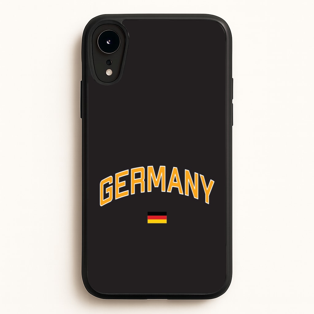 Germany Team Kit Phone Case - iPhone XR