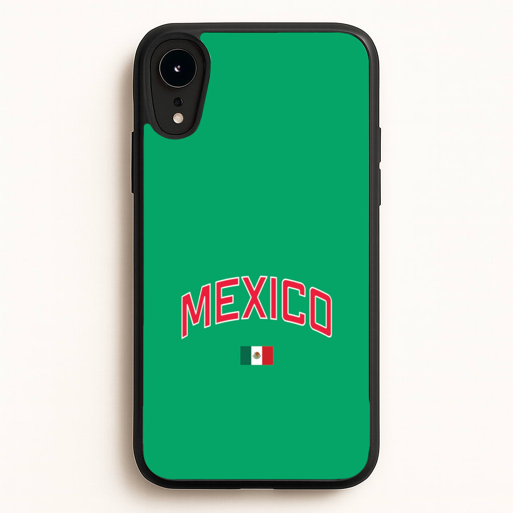 Mexico Team Kit Phone Case - iPhone XR