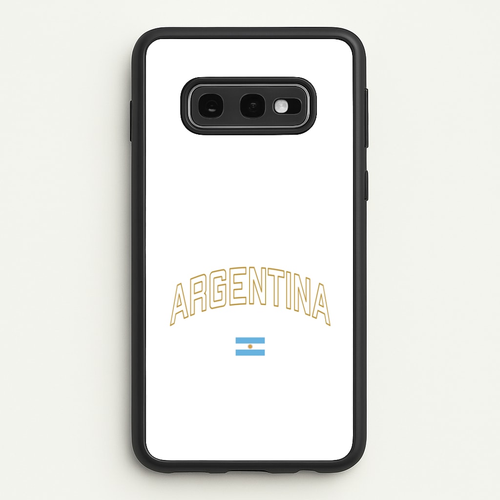 Argentina Team Kit Phone Case - Galaxy S10e