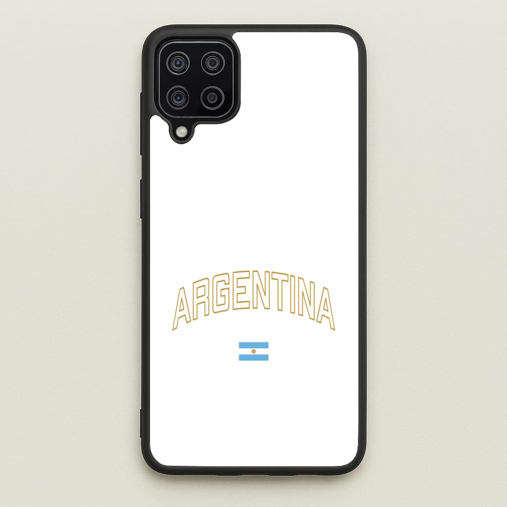 Argentina Team Kit Phone Case - Galaxy A12