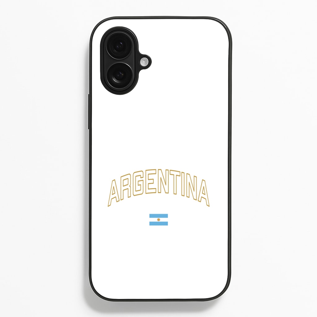 Argentina Team Kit Phone Case - iPhone 16 Plus