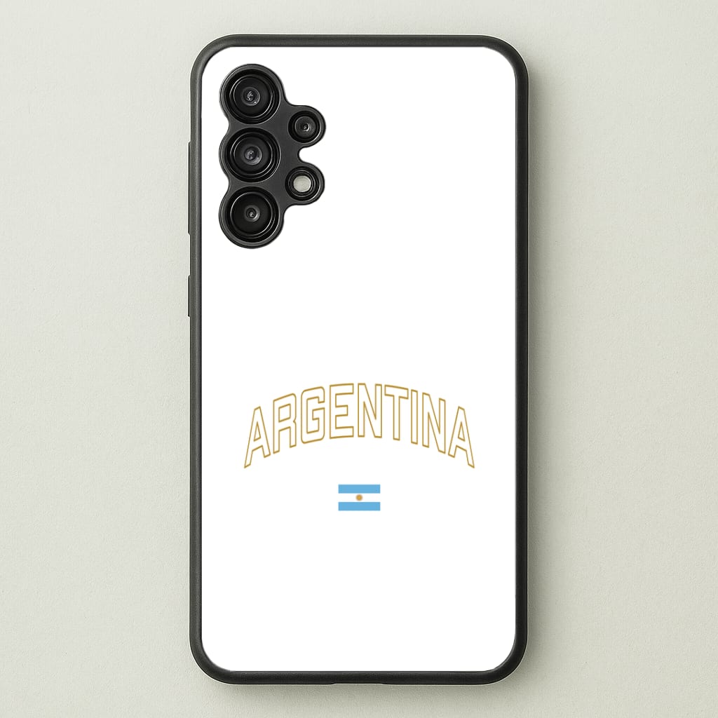 Argentina Team Kit Phone Case - Galaxy A13