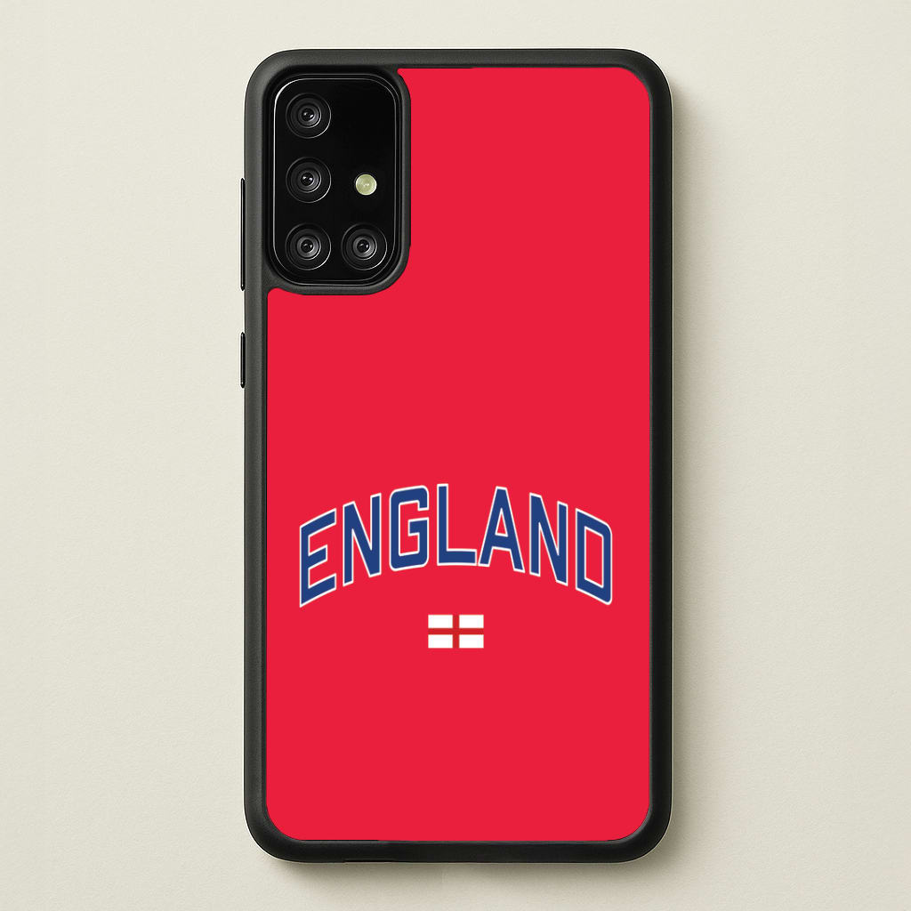 England Team Kit Phone Case - Galaxy A71