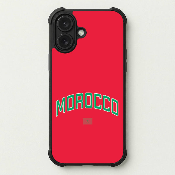 Morocco Team Kit Phone Case — Bumper case