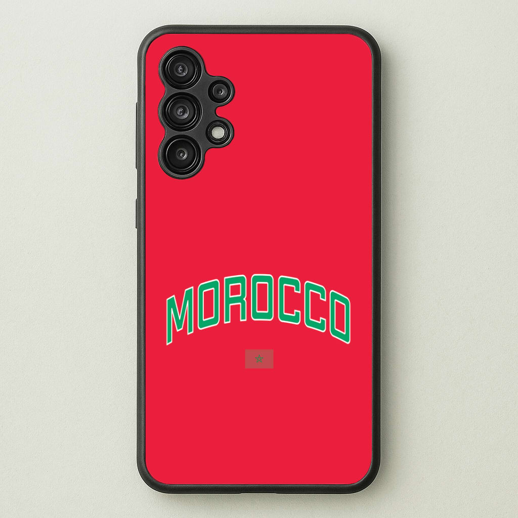 Morocco Team Kit Phone Case - Galaxy A13