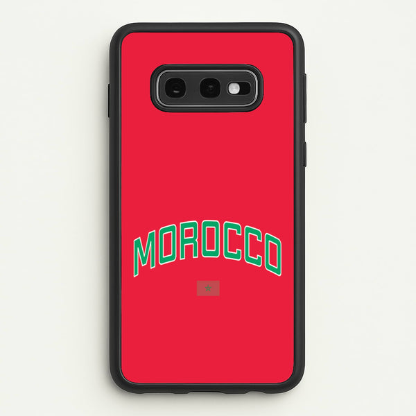 Morocco Team Kit Phone Case - Galaxy S10e