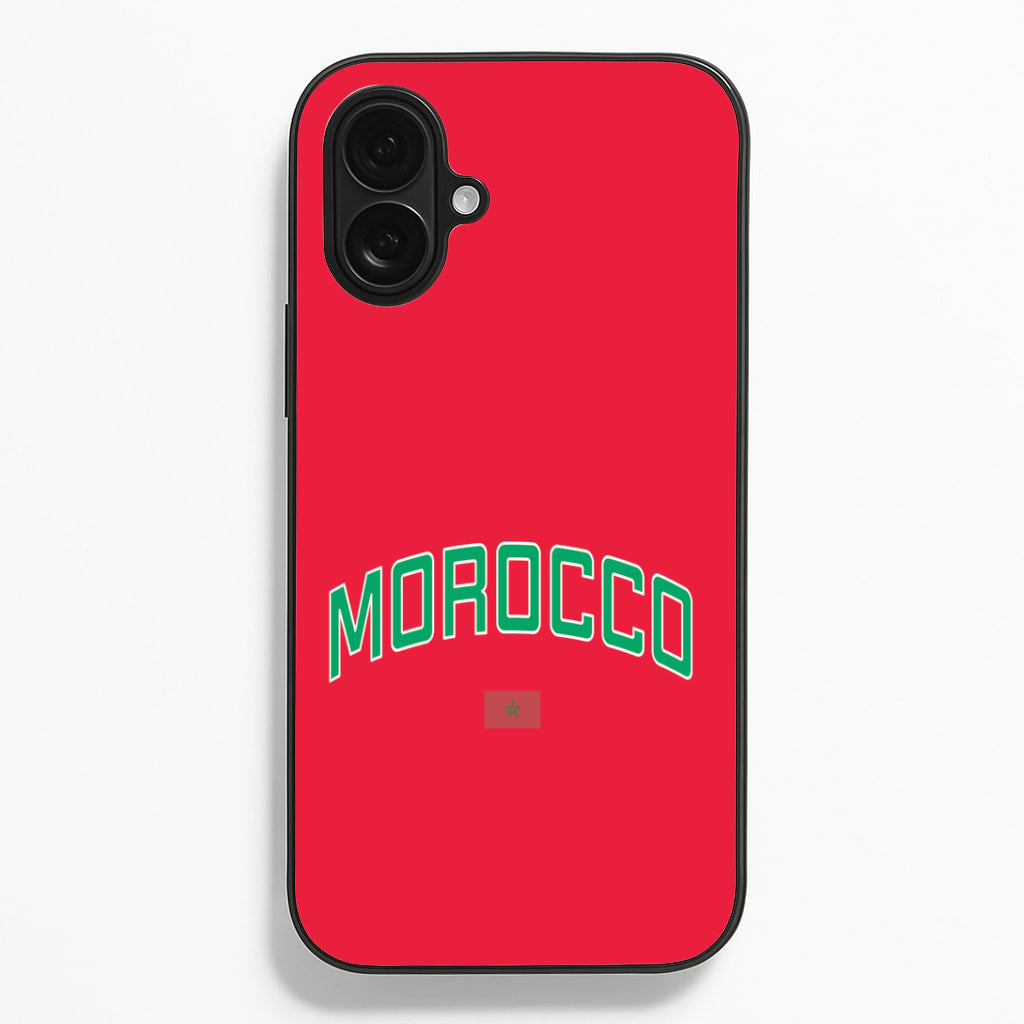 Morocco Team Kit Phone Case - iPhone 16