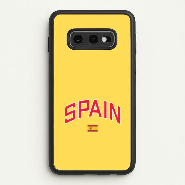 Spain Team Kit Phone Case - Galaxy S10e