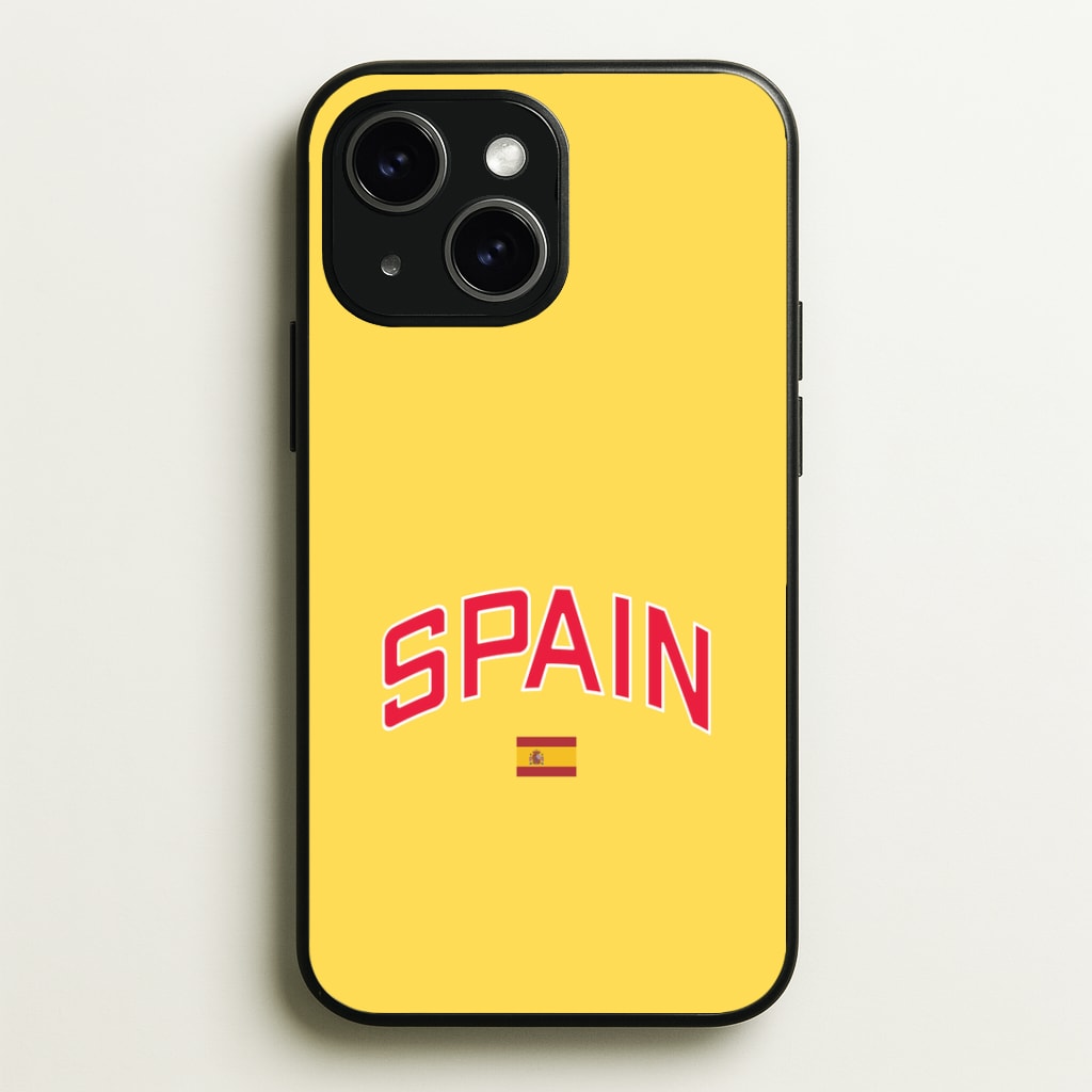 Spain Team Kit Phone Case - iPhone 15