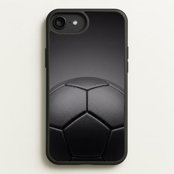 Black Football Phone Case - iPhone 6 Plus / 7 Plus / 8 Plus / Standard