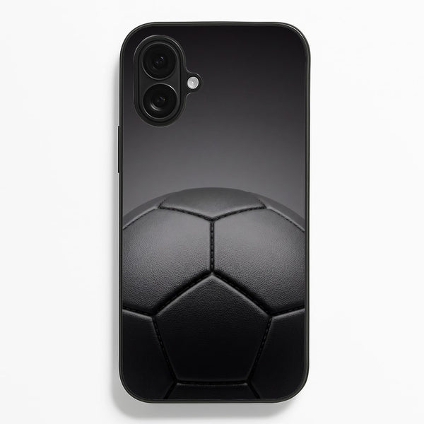 Black Football Phone Case - iPhone 16 Plus / Standard