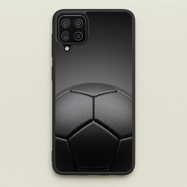 Black Football Phone Case - Galaxy A12 / Standard