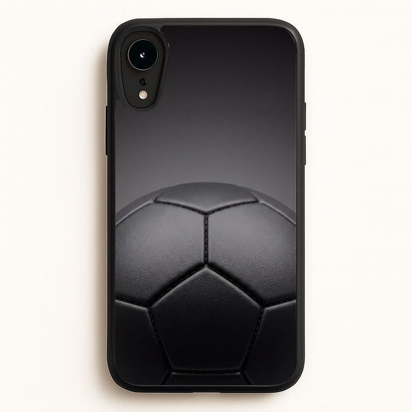 Black Football Phone Case - iPhone XR / Standard