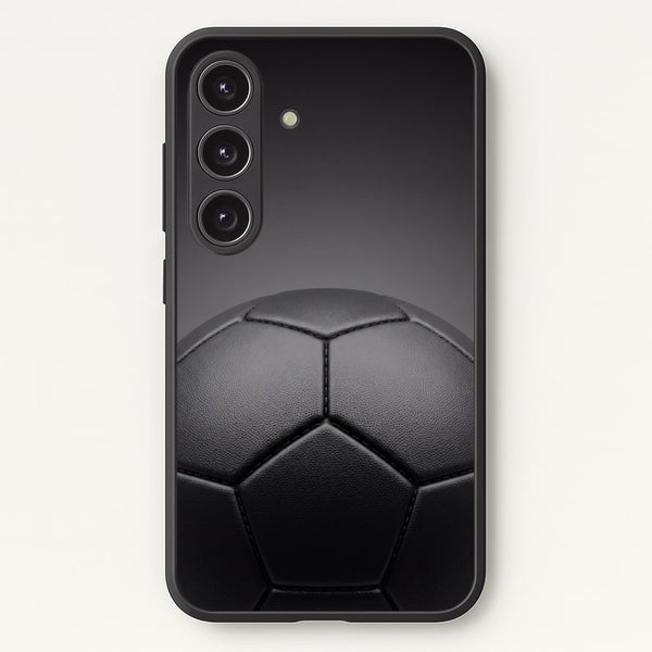 Black Football Phone Case - Galaxy S24 Plus / Standard