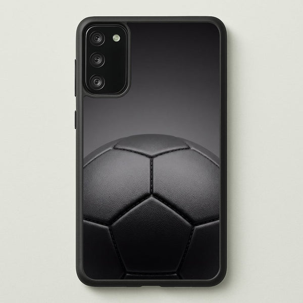 Black Football Phone Case - Galaxy S20FE / Standard