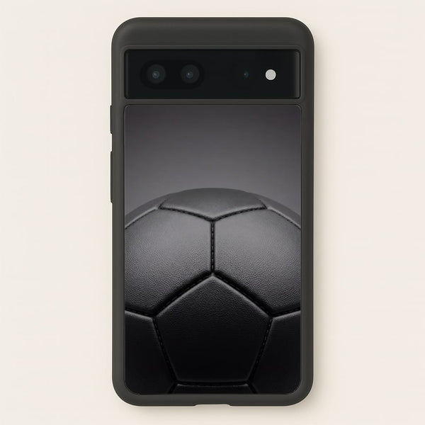 Black Football Phone Case - Google Pixel 7 / Standard