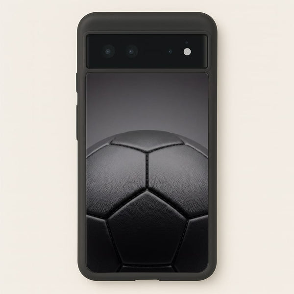 Black Football Phone Case - Google Pixel 6 / Standard