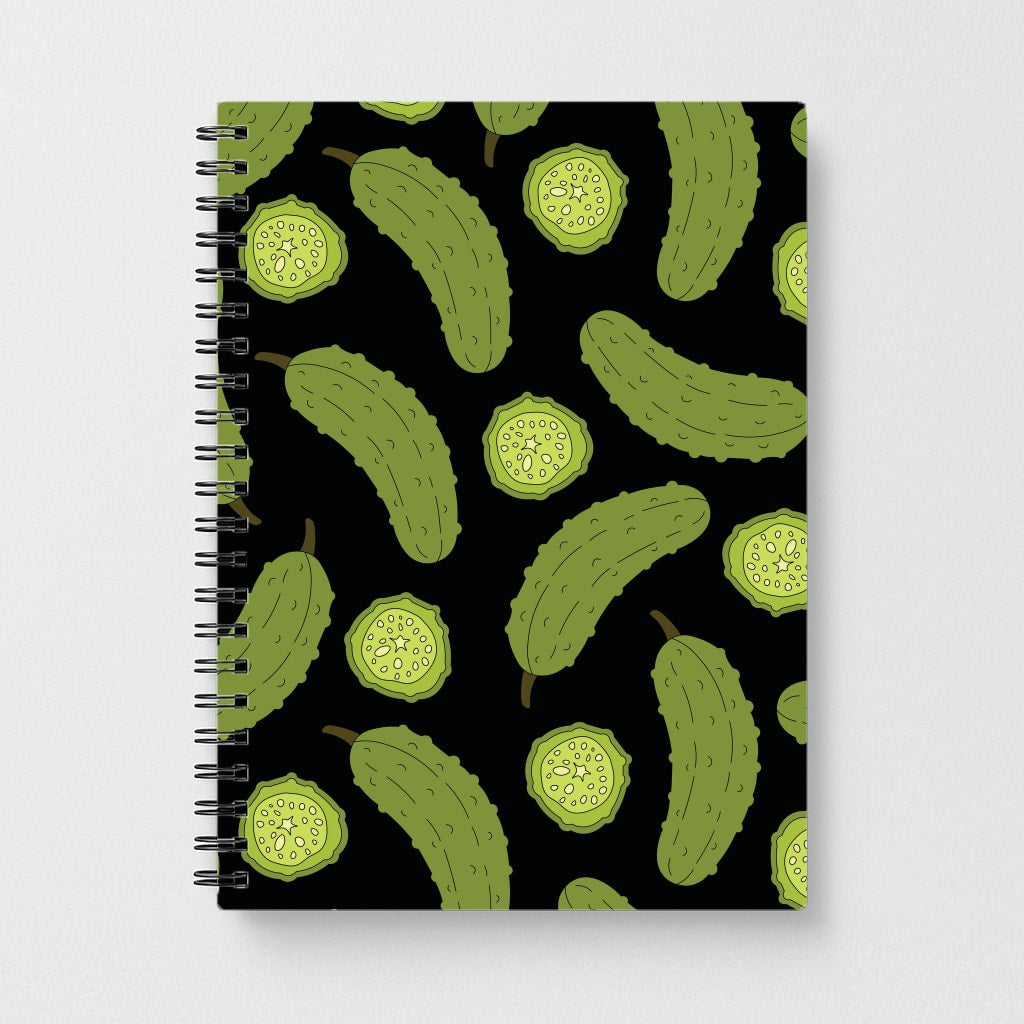 Pickle Assortment Pattern Notebook