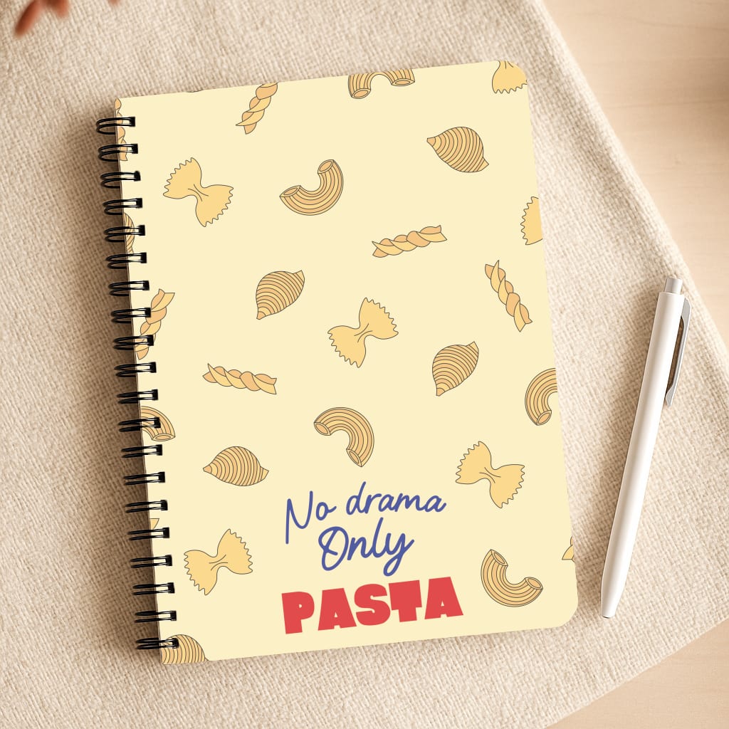 No Drama, Only Pasta Notepad