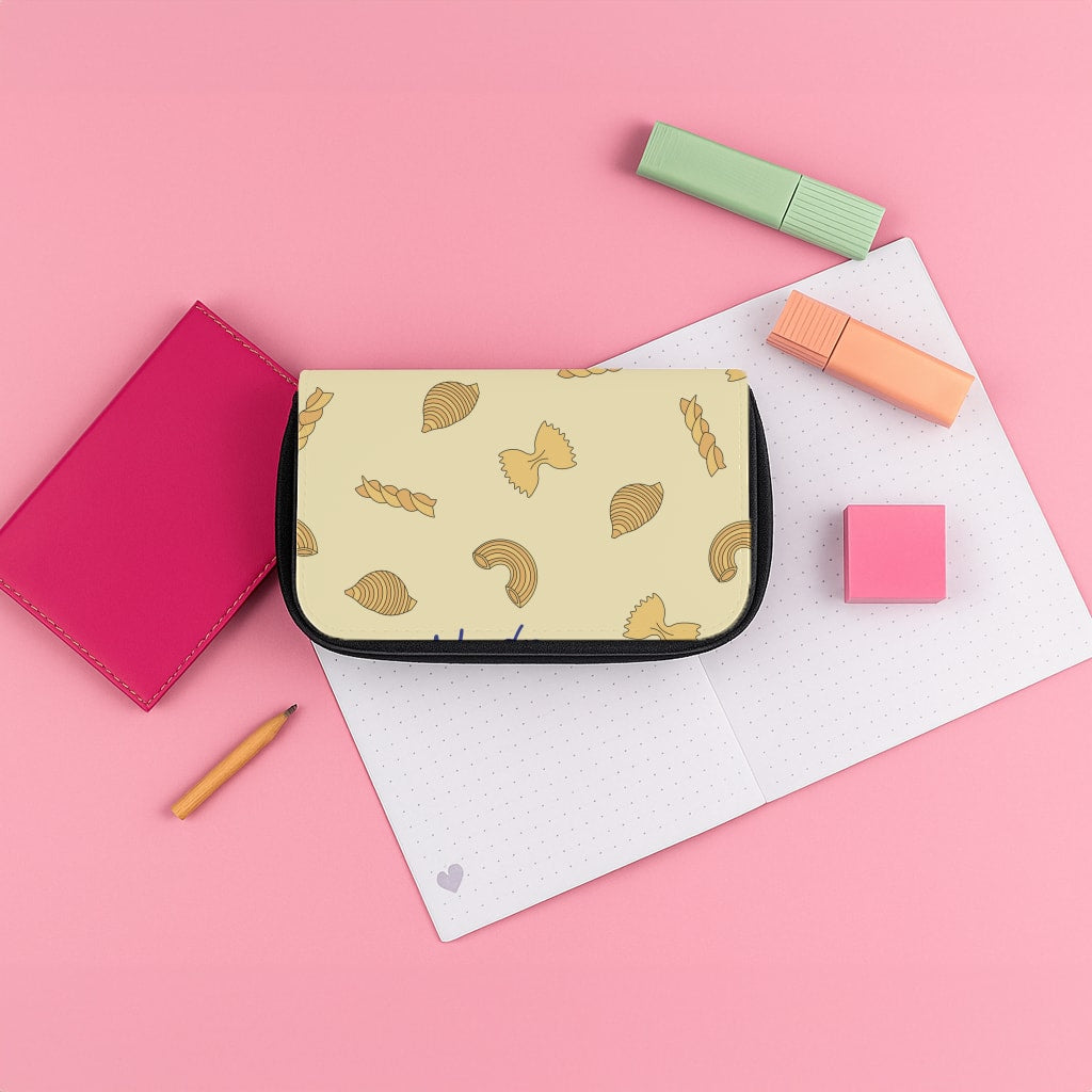 No Drama, Only Pasta Pencil Case