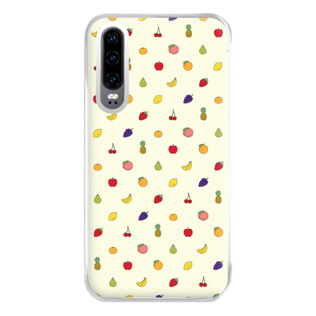 Miniature Fruits Pattern Phone Case for Huawei P30